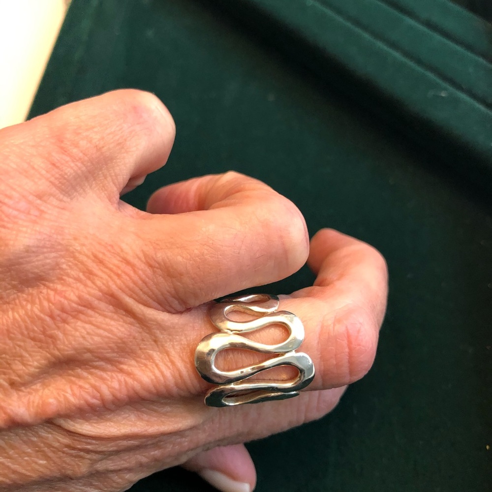 Rlm Robert Lee Morris Free Form Ring - image 5